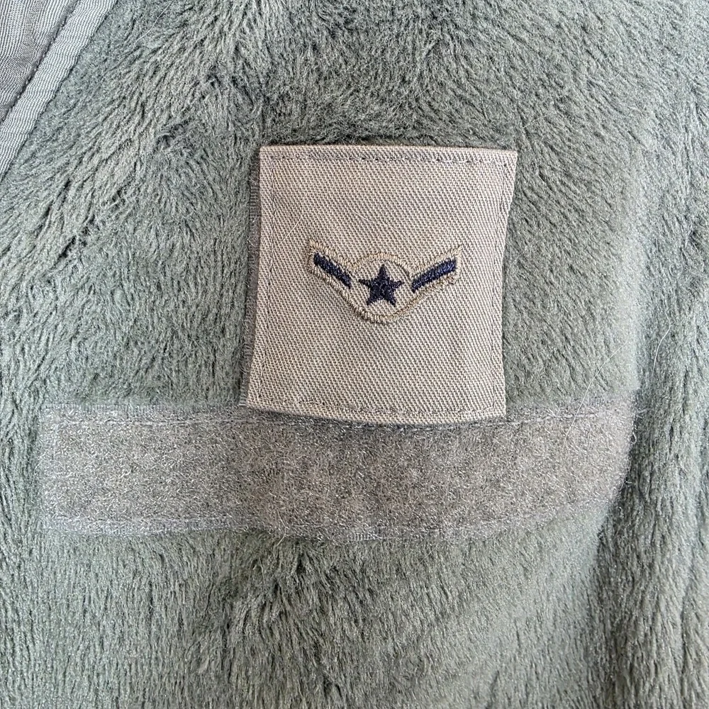 US Air Force Gen III Fleece Jacket Men SZ S Polartec Green Military USA Made